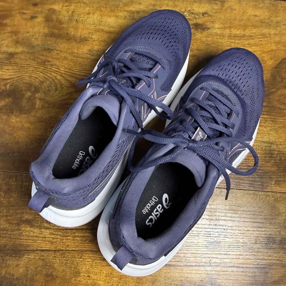 ASICS Gel-Contend 9 1012B681 Purple Mesh Running Shoes Womens Size 11 - Picture 6 of 7